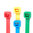 Kabelbinder Sortiment Farbig 400 Stück 140x3,6 mm 4 Farben DIN